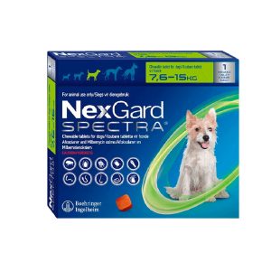 Nexgard Spectra 7,6-15 kg x 1 Pastilla Masticable