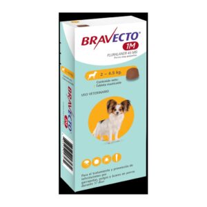 Bravecto 1M 2 a 4.5 kg 37 Días