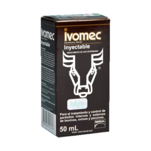 Ivomec inyectable 50 mL – Ivermectina 1%