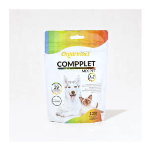 Organnact Compplet Mix Pet A-Z * 120 gr — Suplemento con 39 Nutrientes para Perro y Gato