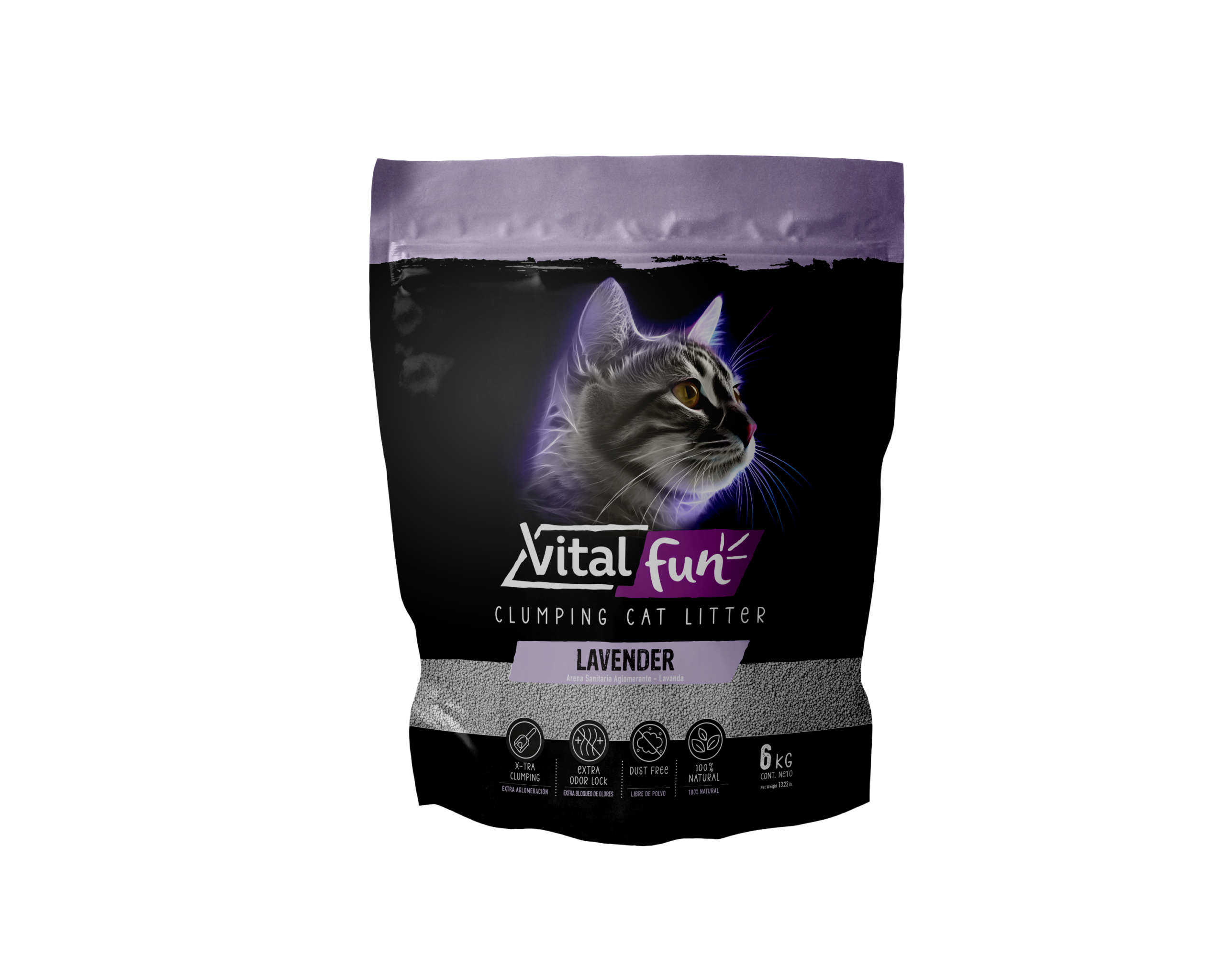 Arena Sanitaria Vitalfun Lavanda * 6kg