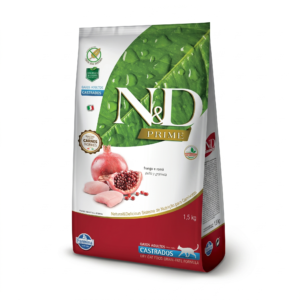 N&D Prime Gatos Castrados * 1.5kg