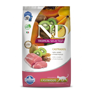 NyD TROPICAL selection gato adulto castrado cerdo 7kg