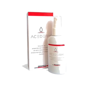 Acederm Solución Tópica | Hidrocortisona Antipruriginoso Antiinflamatorio para Perros