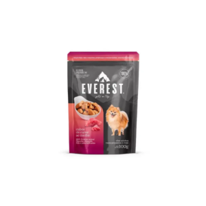 Everest Cubos de Carne para Perros Adultos Razas Pequeñas 100g | Alimento Húmedo Super Premium |
