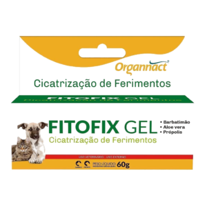 Fitofix Gel Cicatrizante 60g | Aloe Vera + Propoleo | Perros y Gatos | Organnact