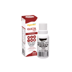Glicol Pet * 30ml — Energético Glicosa + Vitaminas + Aminoácidos Mascotas | Organnact