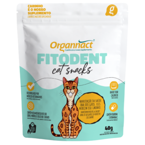 Organnact Fitodent Cat Snacks 40g | Snack para Salud Oral de Gatos