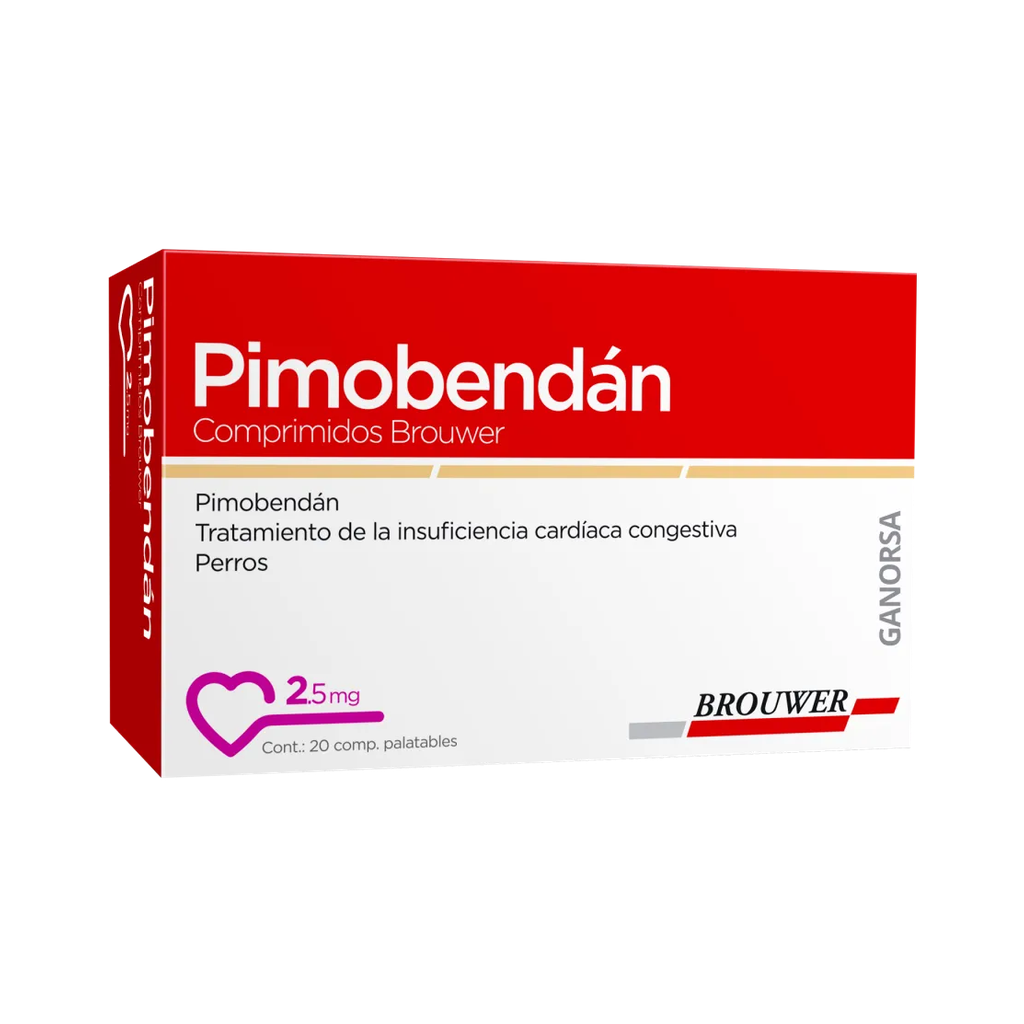 Pimobendan 2.5mg Brouwer | 20 Comprimidos