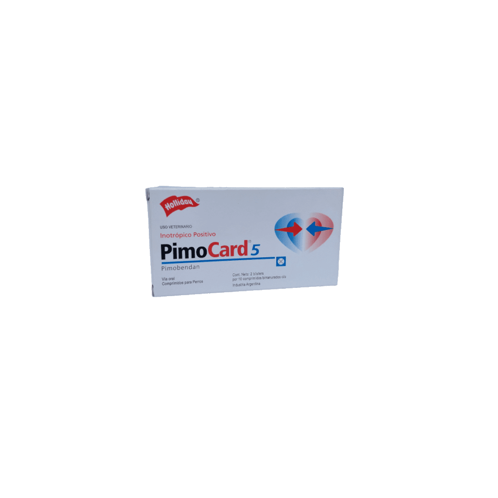 PimoCard 5 — Pimobendan 5mg para Perros