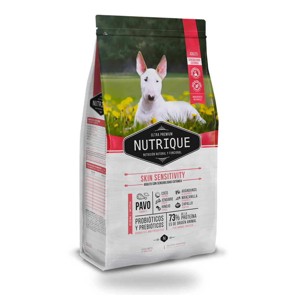 Nutrique Skin Sensitivity 3kg — Alimento con Pavo para Perros con Piel Sensible | Vitalcan