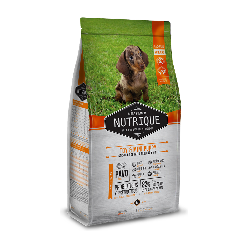 Nutrique Toy & Mini Puppy * 3kg — Nutrición Completa para Cachorros de Talla Pequeña | Vitalcan