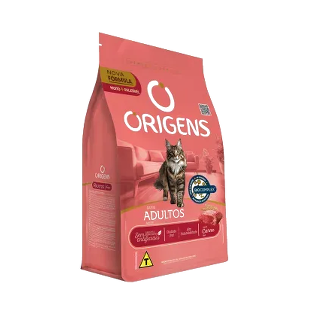 Origens Gatos Adultos * 1Kg — Alimento con Carne | Origens