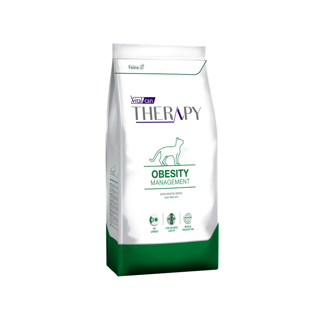 Vitalcan Therapy Obesity Feline * 2kg — Dieta Médica para Gatos Obesos | Vitalcan