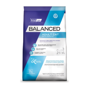 Vitalcan Balanced Adult Cat * 2Kg — Salud Urinaria, Cardíaca y Control de Bolas de Pelo para Gatos Adultos