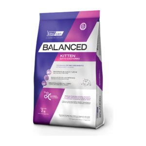 Vitalcan Balanced Kitten * 2kg — Óptimo Crecimiento, Desarrollo Dental y Óseo para Gatos Cachorros