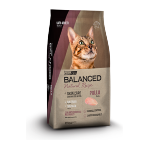 Vitalcan Balanced Natural Recipe Gato Adulto Pollo * 3kg — Sin Trigo ni Soja | Vitalcan