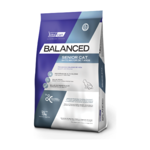 Vitalcan Balanced Senior Cat * 7.5kg — Salud Renal y Osteoarticular para Gatos Mayores de 7 Años