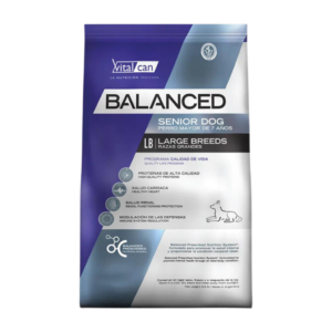 Vitalcan Balanced Senior Dog Large Breeds * 15kg — Salud Cardíaca y Renal para Perros Mayores de Razas Grandes