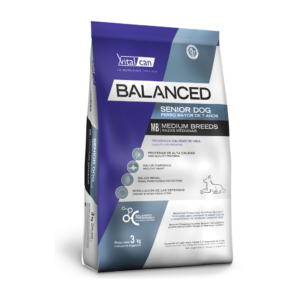 Vitalcan Balanced Senior Dog Medium Breeds * 12kg — Salud Cardíaca y Renal para Perros Mayores de Razas Medianas