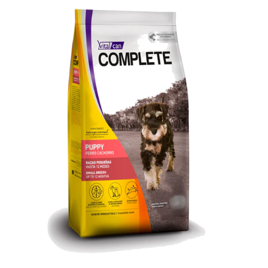 Vitalcan Complete Puppy Razas Pequeñas * 3kg — Alimento para Cachorros | Vitalcan