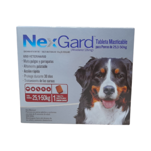 NexGard Tableta Masticable para Perros 25,1-50kg