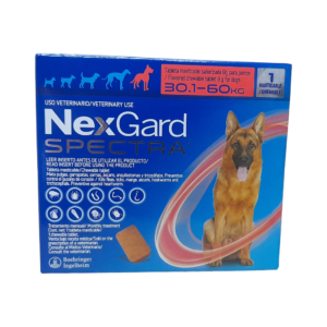 NexGard Spectra para Perros 30,1-60kg — Antiparasitario Interno y Externo