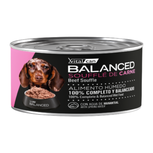 Vitalcan Balanced Soufflé de Carne Perro Cachorro 85 g