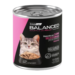Vitalcan Balanced Soufflé Gato Cachorro Pollo 340 g