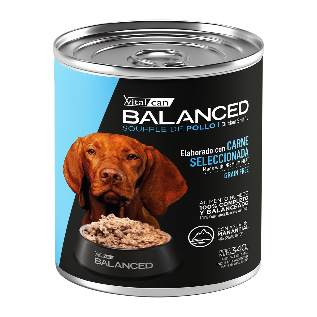Vitalcan Soufflé Pollo Perro Adulto 340 g