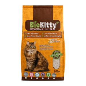 Arena para Gato BioKitty Jabon de Marsella 20L