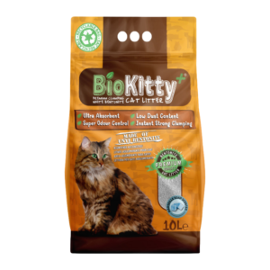 Arena para Gato BioKitty Jabon de Marsella 10L