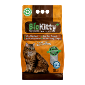 Arena para Gato BioKitty Jabon de Marsella 5L