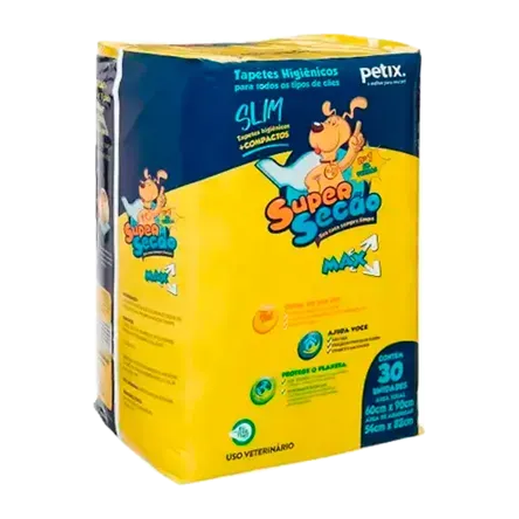 Tapetes Higiénicos para Perros Super Secao 30 uds 60x90 cm